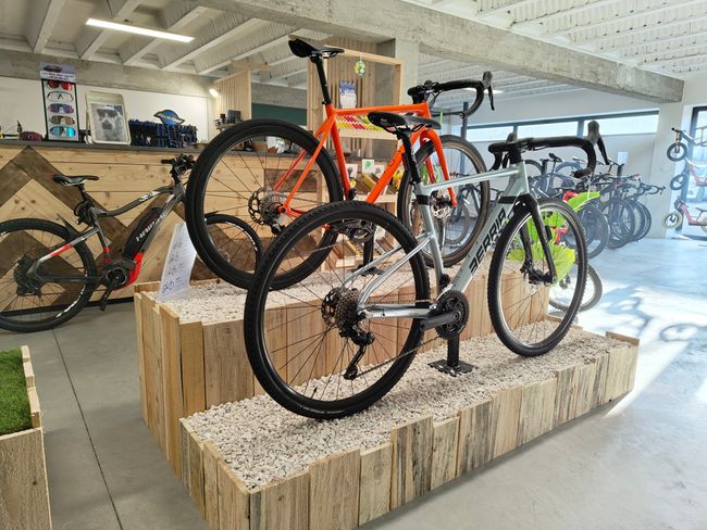 Atelier de réparation de vélo